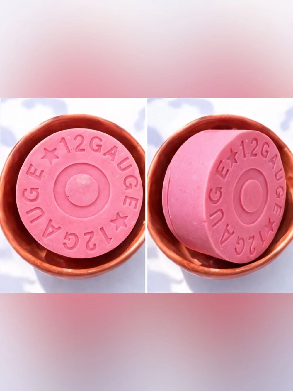 Citrus lemon soap bullet 3x3 inch & 5oz donkey milk & vitamins